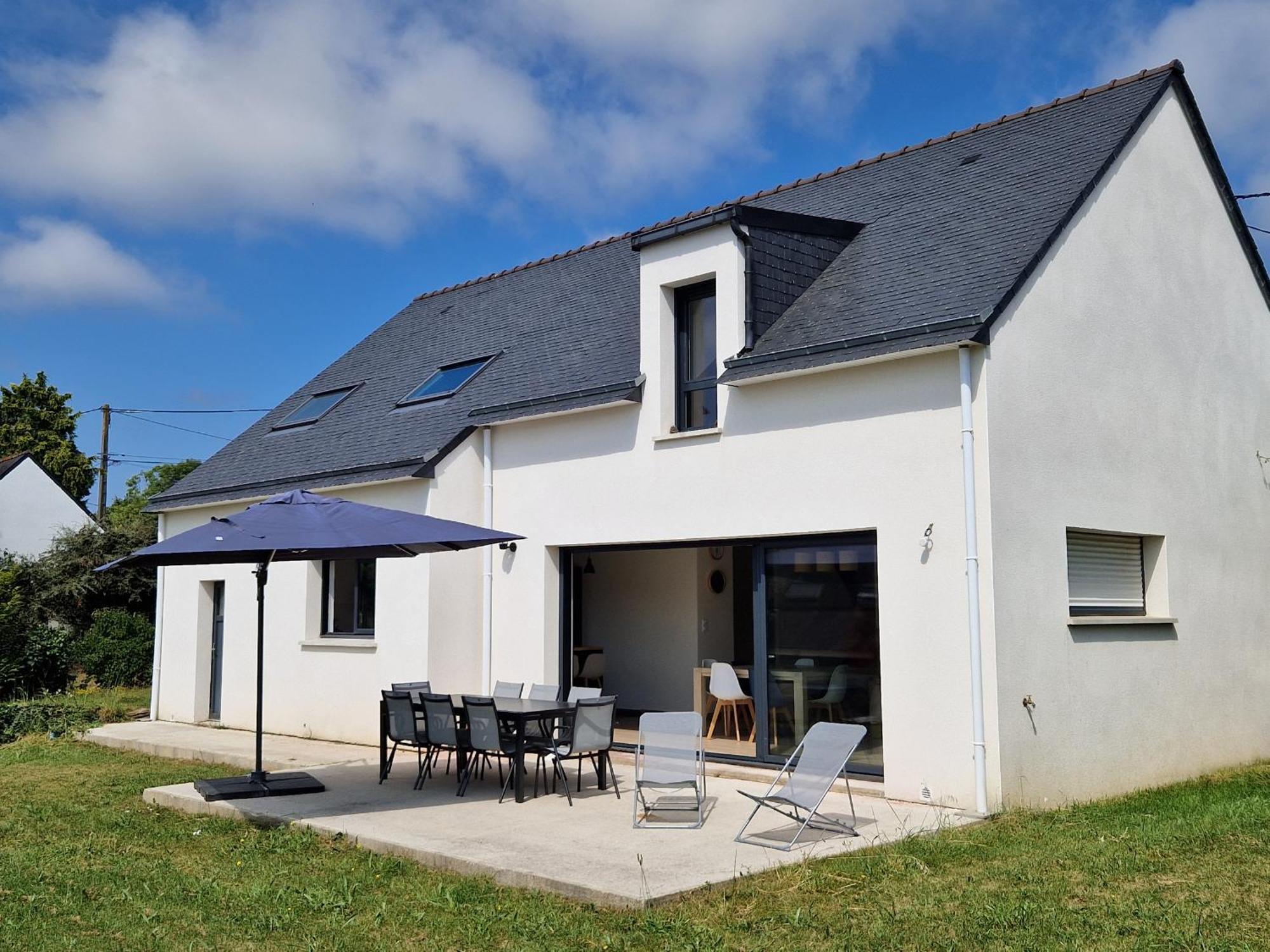 Maison Moderne Pour 8 Pers. A 600m De La Avec Grand Jardin - Fr-1-639-140